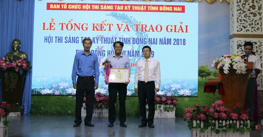 LHU đạt 9/18 giải thưởng Hội thi Sáng tạo Kỹ thuật Tỉnh Đồng Nai lần thứ 24 – 2019