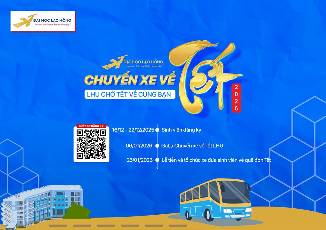 Chính thức mở link đăng ký “Chuyến xe về Tết LHU 2026”